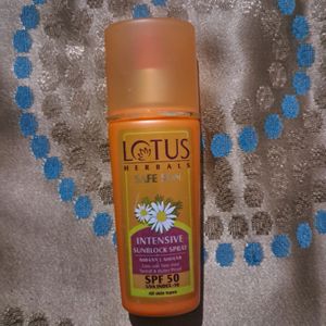 Lotus Sunscreen Spray