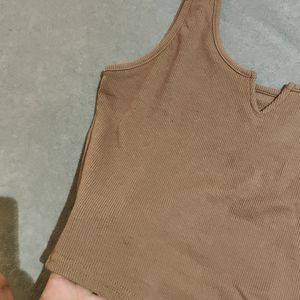 Urbanic Brown Tank Top