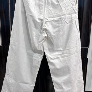 Tokyo Talkies Off White Straight Trouser Brand New