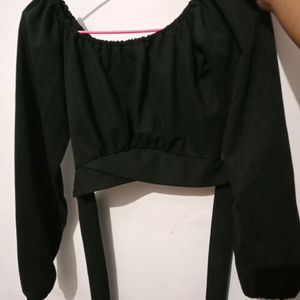 Boatneck Crop Top