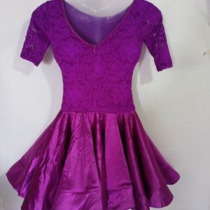 VERY PRETTY FLARED SHORT FROCK