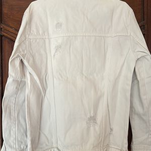 White Denim Jacket