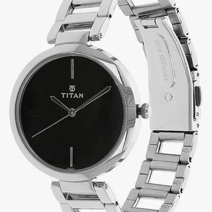 Titan Analog Watch Silver For Women