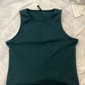 Green Fitted Tank