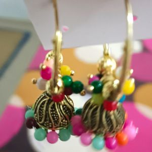 Beautiful Jhumka Bali ..