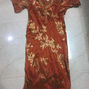 Rust Kurta