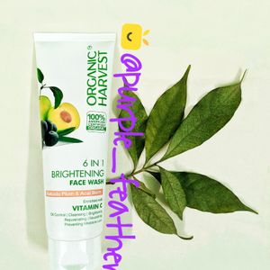 Organic Harvest 6-in-1 Brightening Face Wash