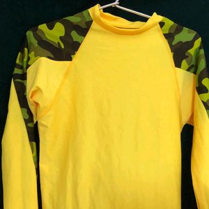 Yellow Long Sleeve T Shirt