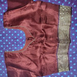 Cotton Saree With Blouse