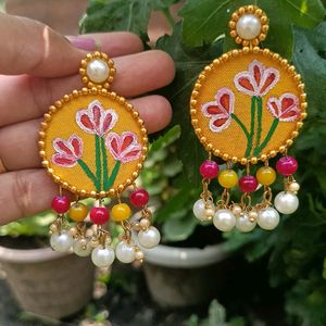 Hand-painted Earrings