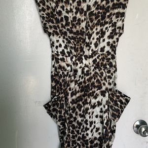 VOV ANIMAL PRINT ELEGANT DRESS