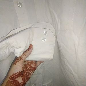 Pure White Shirt For Men