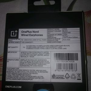 oneplus Nord Wired Earphones