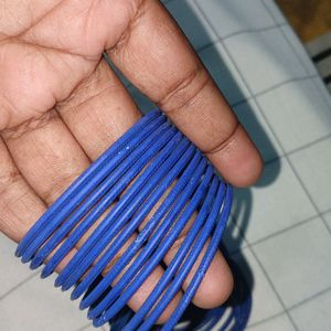 Blue Colour Made Bangles