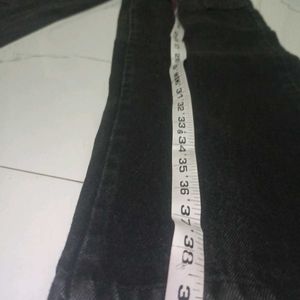 Black Straight Jeans