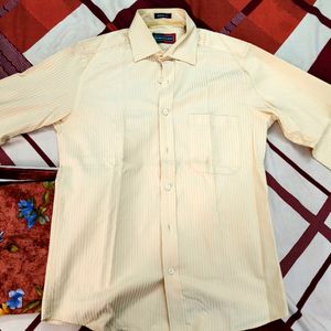 Peter England Yellow Formal Office shirt