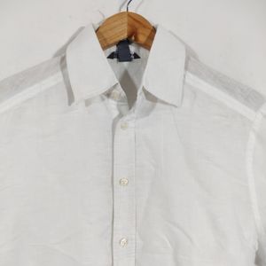 H&M White Half Sleeves Shirt (Men's)