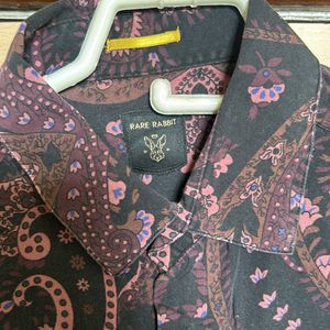 Rare Rabbit Printed Mens Shirt