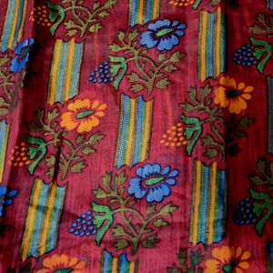 Chanderi Silk New Material 3.9 Metres