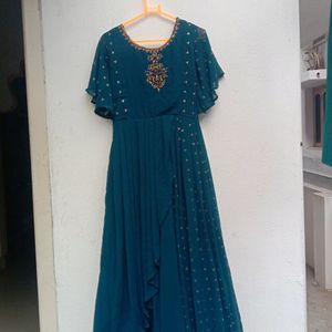 Teal Blue Gown