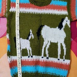 New Handmade Warm Sweater 4-5 Year