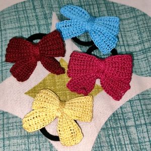 Hair Crochet Bows