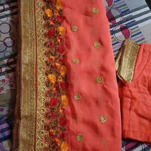 New Beautiful Chiffon Saree