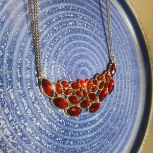 Imported Necklaces: Flaming Red Desire