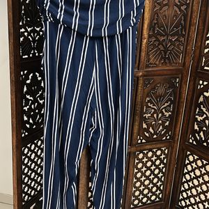 Striped Jumpsuit