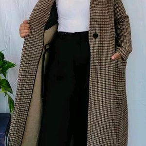 Plaid Overcoat