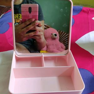 MINISO ORGANIZER WITH MIRROR