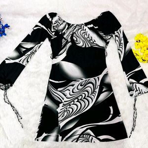 Zebra bodycon sexy trending dress