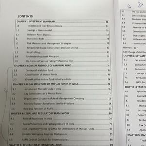 NISM MUTUAL FUND DISTRIBUTION