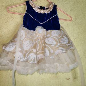 Beautiful Baby Girl Velvet Dress