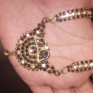 A Black Beads Long Mangalsutra