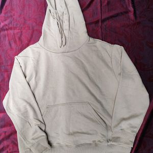 H&M Unisex Beige Hoodie