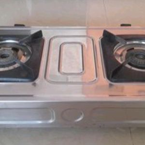 Padmashree LPG Dual Burner Steel Stove