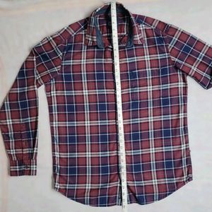 Indian Terrain Men Checkered Casual Slim Fit Shirt