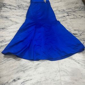 Royal Blue Off Shoulder Dress