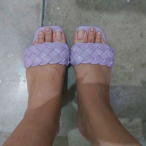 LAVENDER heels