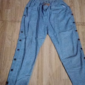 Denim Plazo For Girls Or Women