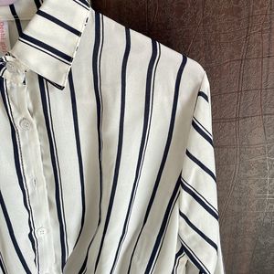 Knot Striped Shirt