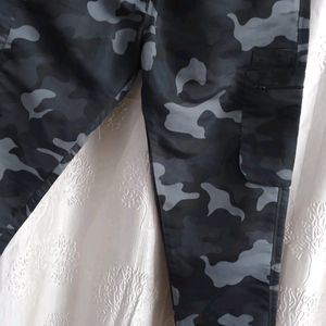 camouflage trousers