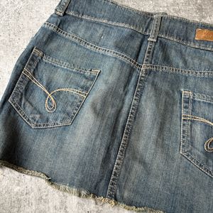 Denim Mini-skirt