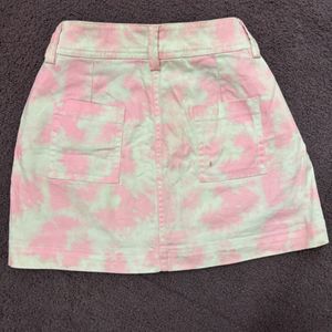 Y2K Skirt Tye Die