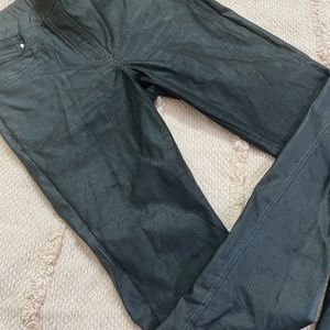 matte Leather Pants