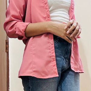 Pink Formal / Casual Shirt