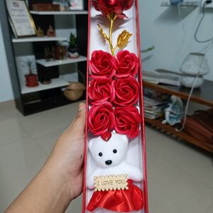 Teddy And Rose Gift Item