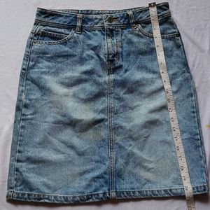 Denim Mini Skirt