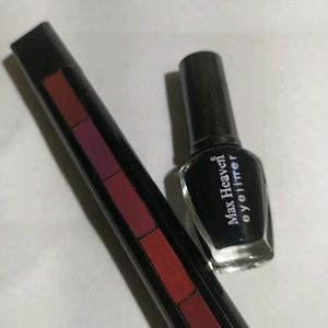 Lipstick And Eyeliner